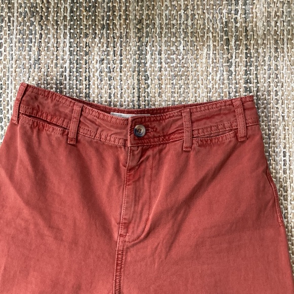 Free People Rust Wide Leg Pants size 26 - Picture 2 of 5
